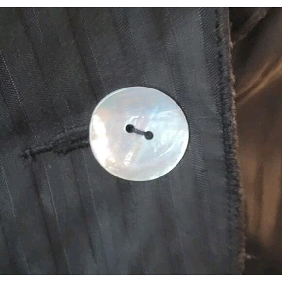 Deca Womans Jacket Blazer Tails Light Sz 12 Cotton Layered Fairycore Whimsigoth - Picture 5 of 11